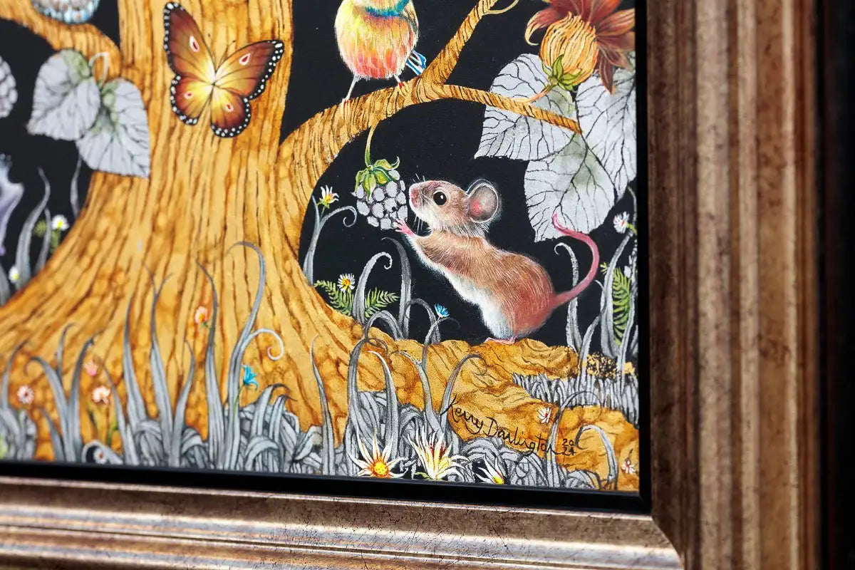 Golden Dawn - Published Original by artist Kerry Darlington - Wyecliffe Galleries