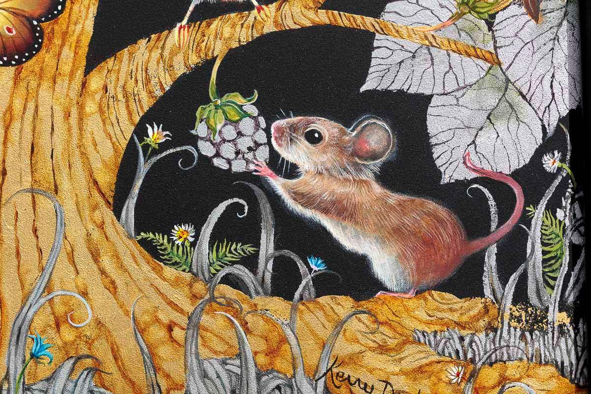 Golden Dawn - Published Original by artist Kerry Darlington - Wyecliffe Galleries