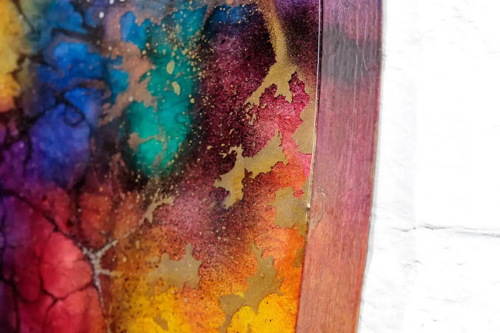 Mosaik - Original - SOLD by artist Kerry Darlington - Wyecliffe Galleries