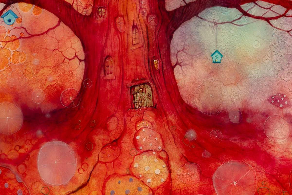 Guardian of the East - Original by artist Kerry Darlington - Wyecliffe Galleries