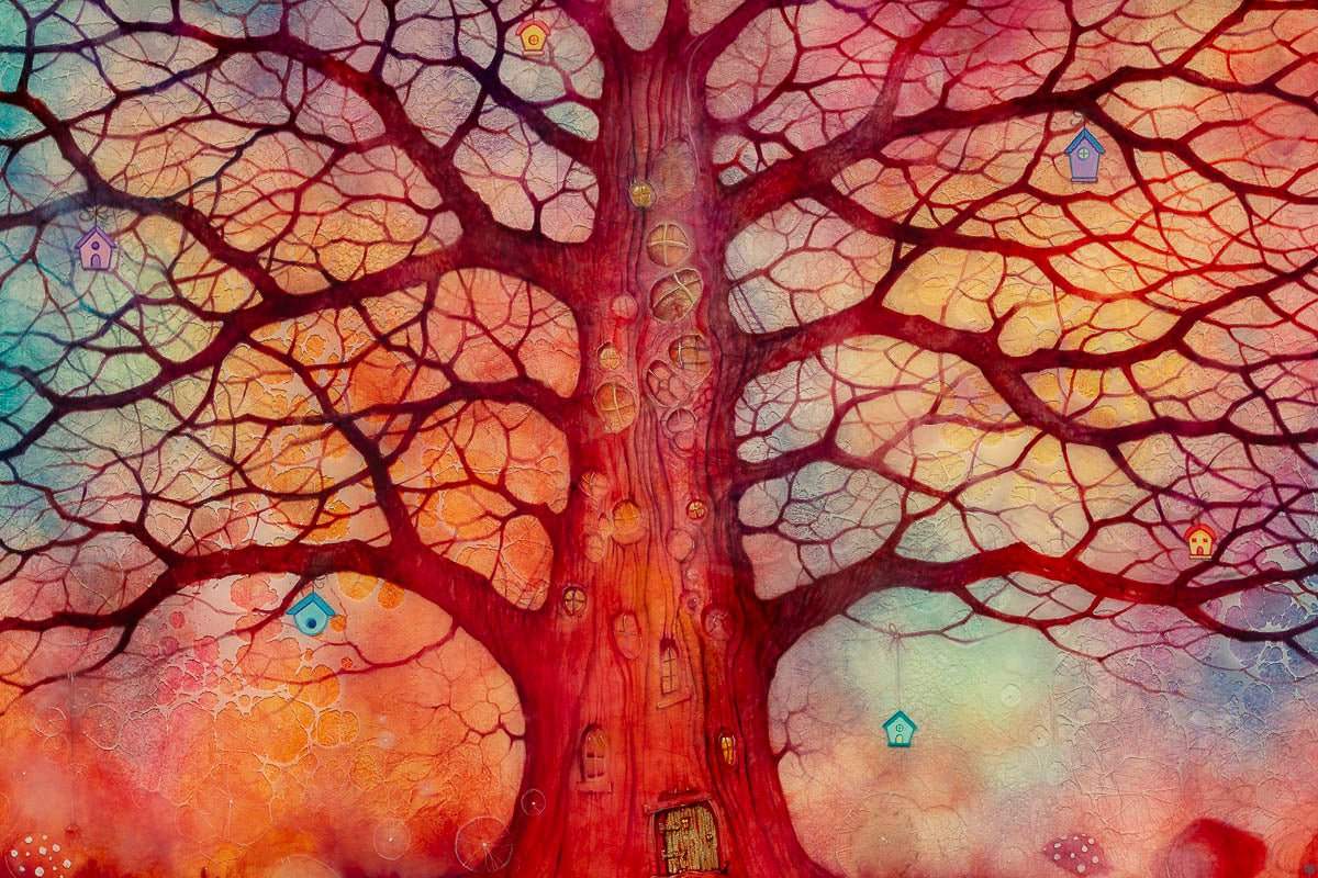 Guardian of the East - Original by artist Kerry Darlington - Wyecliffe Galleries