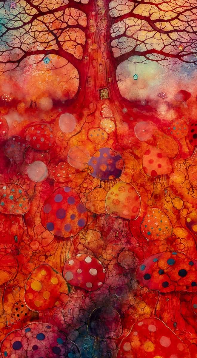 Guardian of the East - Original by artist Kerry Darlington - Wyecliffe Galleries