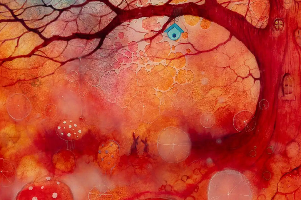 Guardian of the East - Original by artist Kerry Darlington - Wyecliffe Galleries