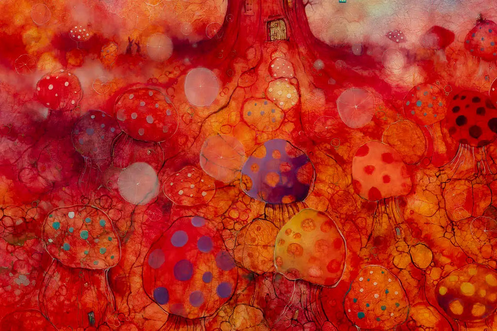 Guardian of the East - Original by artist Kerry Darlington - Wyecliffe Galleries