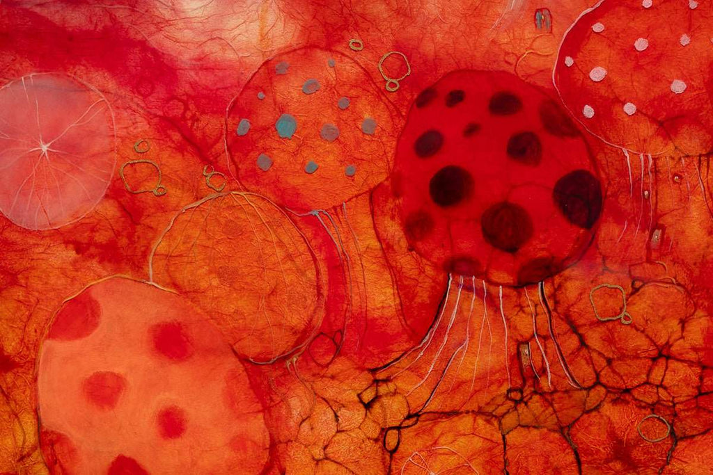 Guardian of the East - Original by artist Kerry Darlington - Wyecliffe Galleries