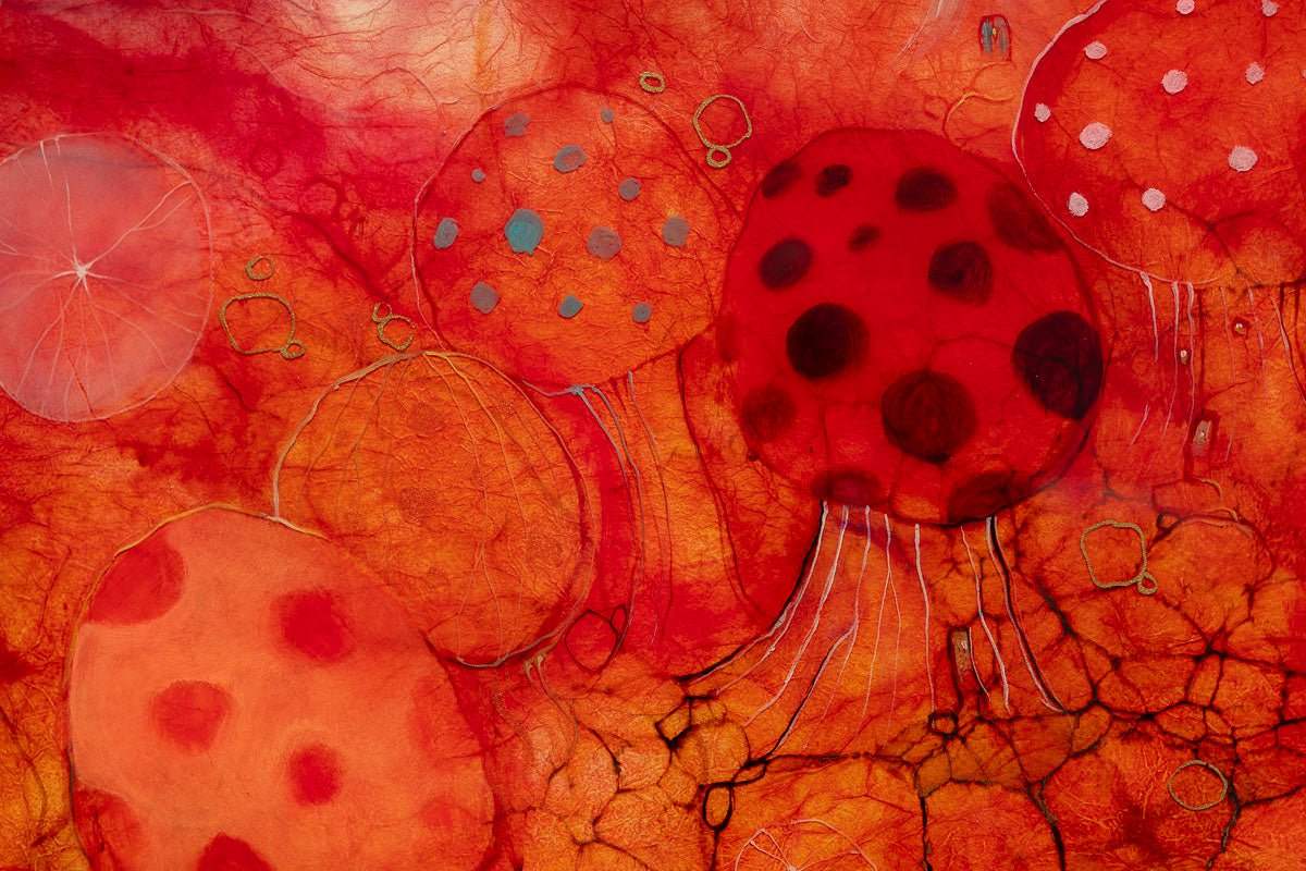 Guardian of the East - Original by artist Kerry Darlington - Wyecliffe Galleries