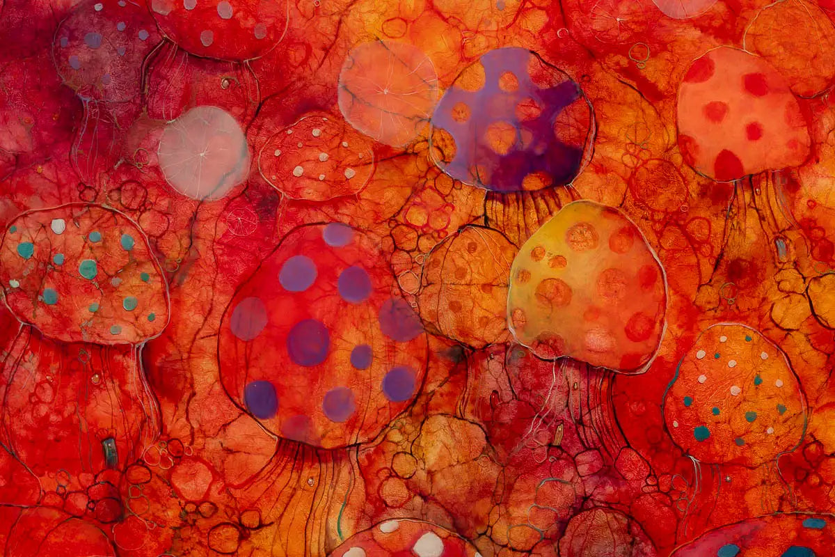 Guardian of the East - Original by artist Kerry Darlington - Wyecliffe Galleries