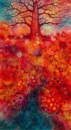 Guardian of the East - Original by artist Kerry Darlington - Wyecliffe Galleries