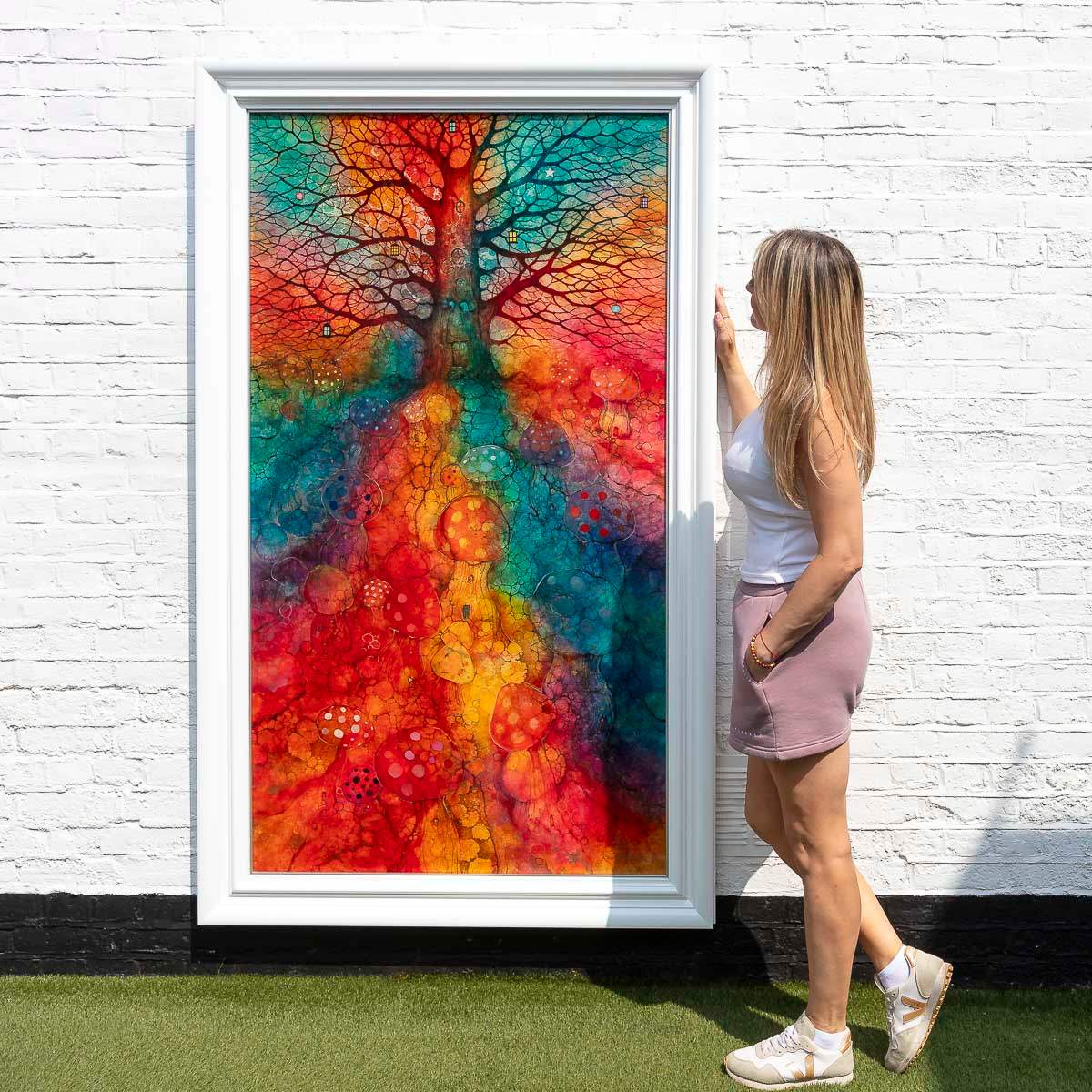 Guardian of the West - Original by artist Kerry Darlington - Wyecliffe Galleries