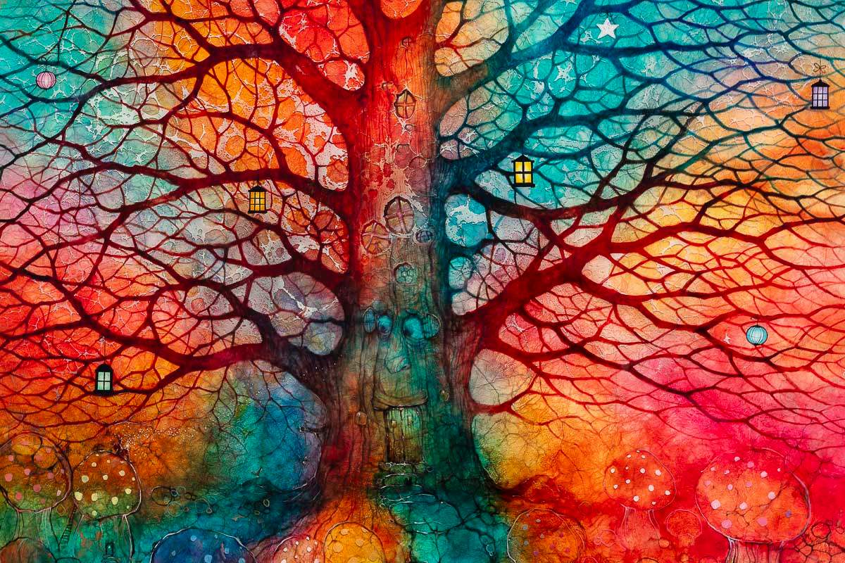 Guardian of the West - Original by artist Kerry Darlington - Wyecliffe Galleries