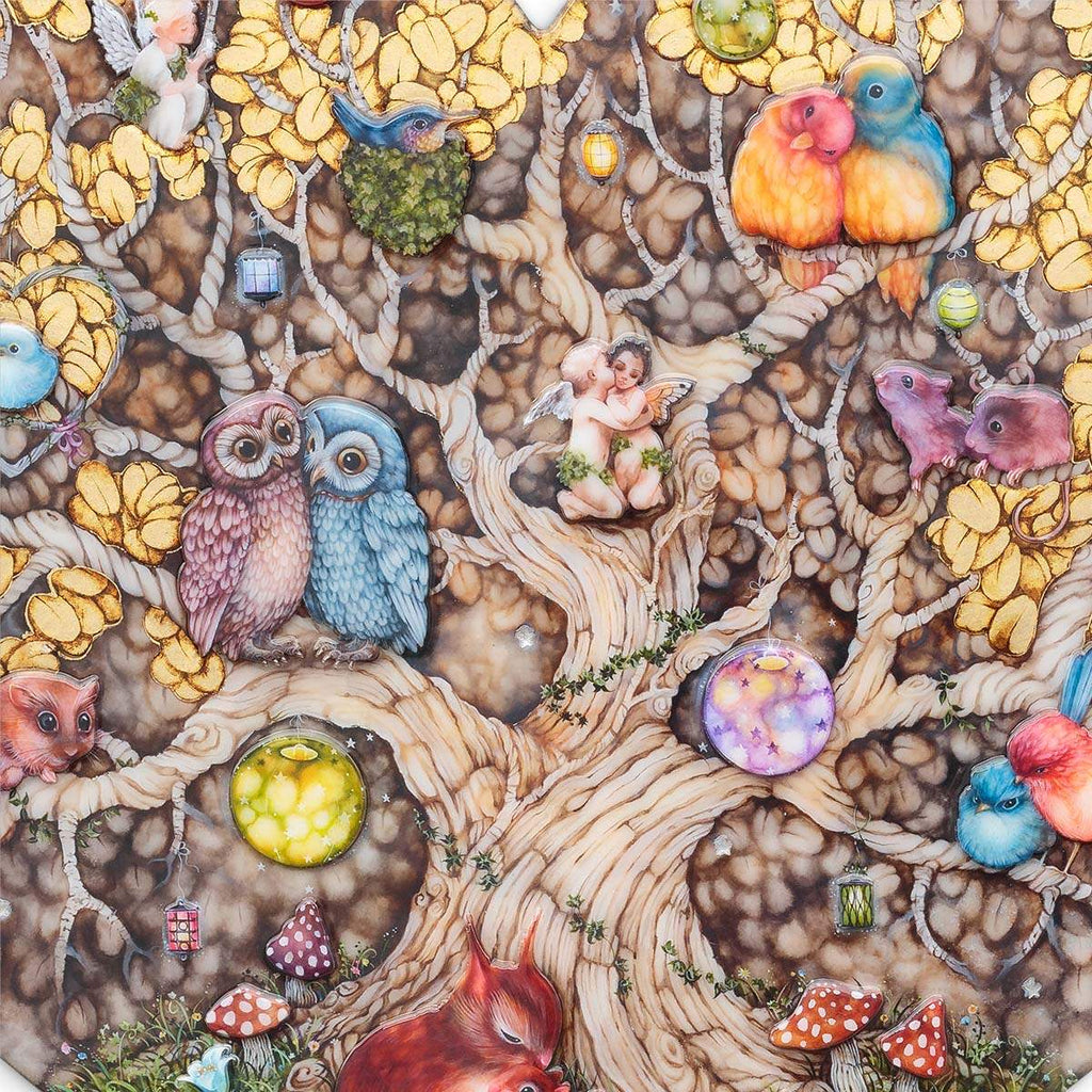 Heart Of The Woodland - Edition by artist Kerry Darlington - Wyecliffe Galleries