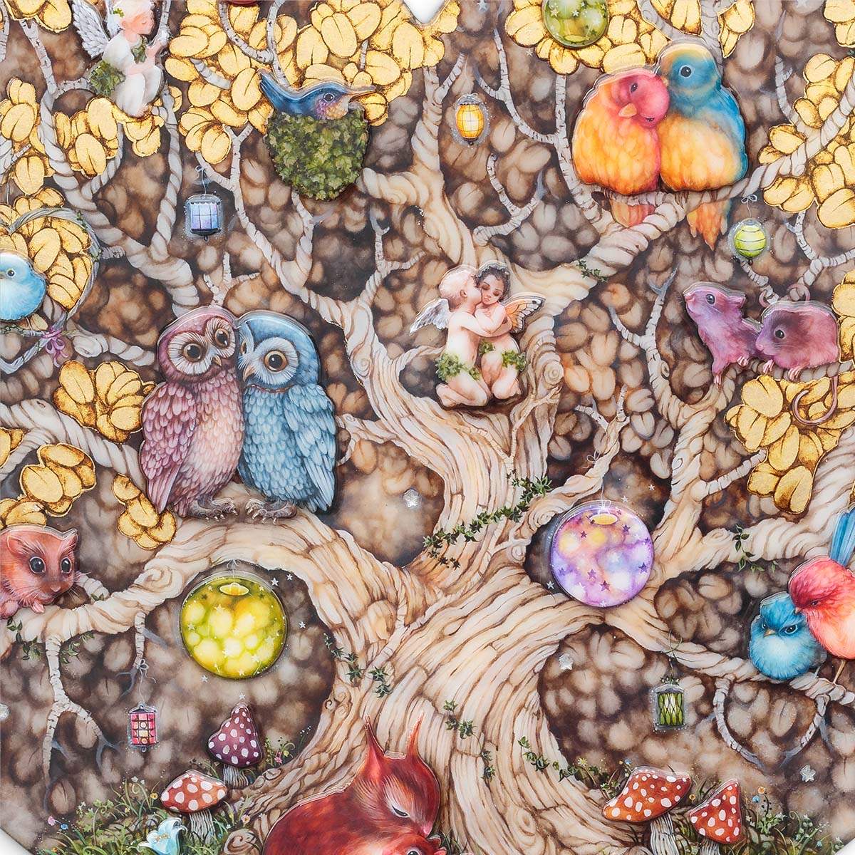 Heart Of The Woodland - Edition by artist Kerry Darlington - Wyecliffe Galleries