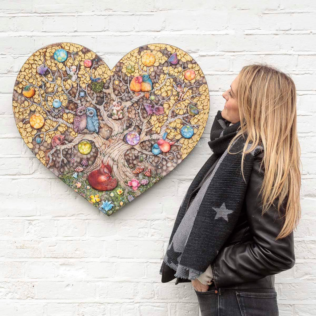 Heart Of The Woodland - Edition by artist Kerry Darlington - Wyecliffe Galleries