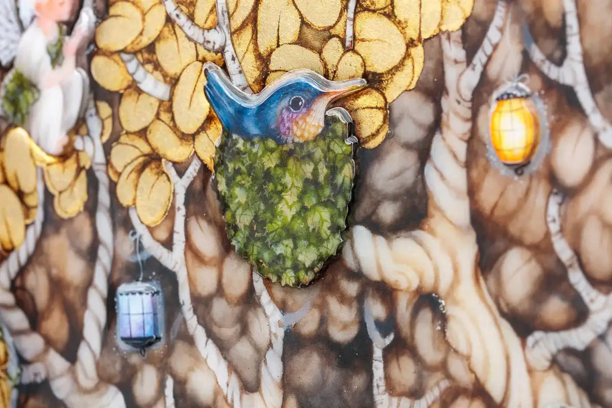 Heart Of The Woodland - Edition by artist Kerry Darlington - Wyecliffe Galleries