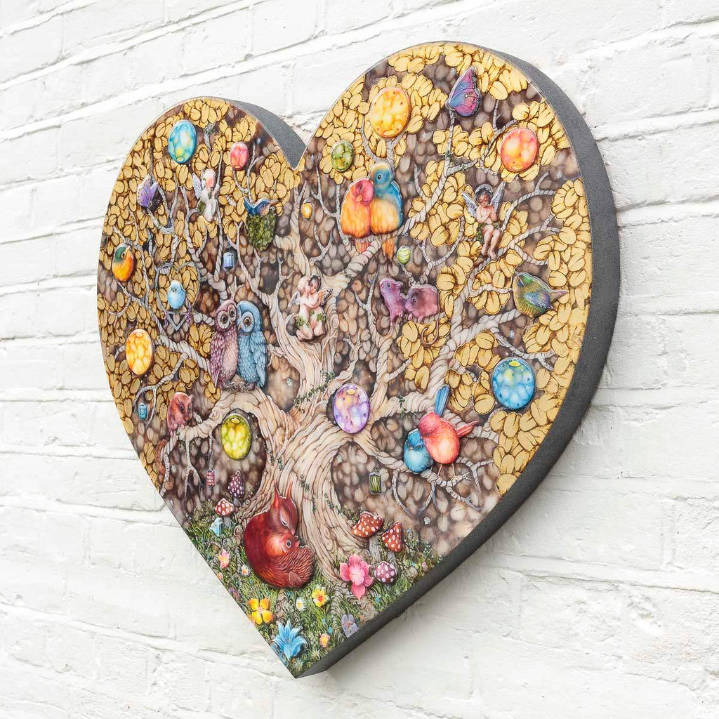 Heart Of The Woodland - Edition by artist Kerry Darlington - Wyecliffe Galleries