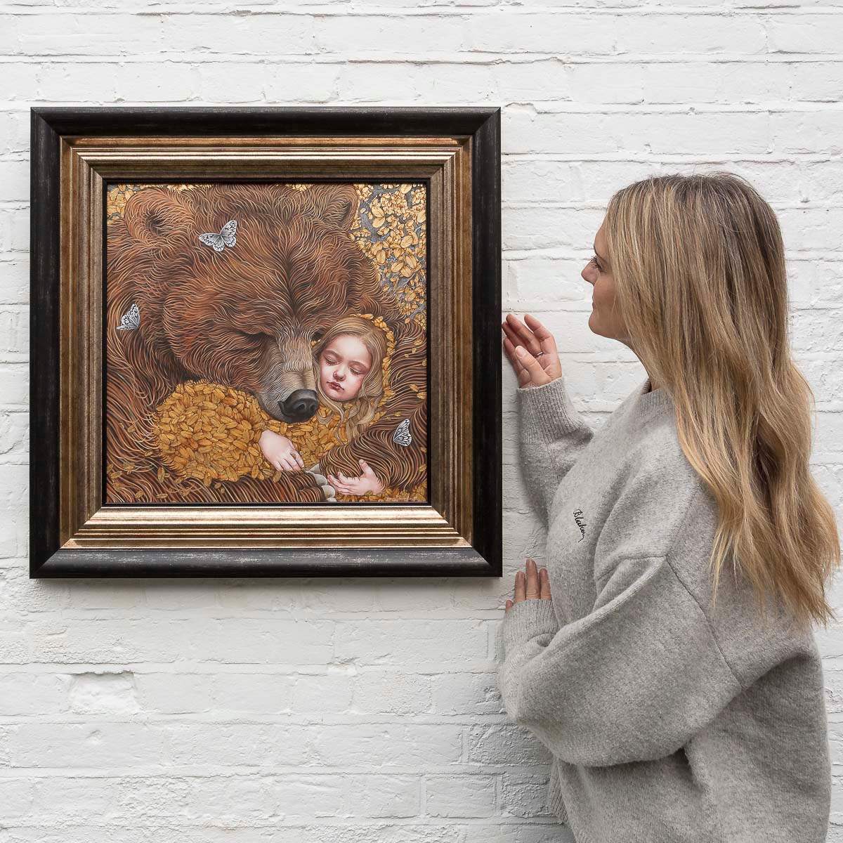 Hibernation - Original by artist Kerry Darlington - Wyecliffe Galleries