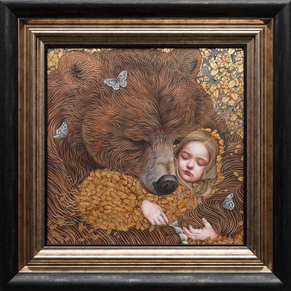 Hibernation - Original by artist Kerry Darlington - Wyecliffe Galleries