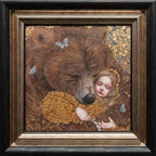 Hibernation - Original by artist Kerry Darlington - Wyecliffe Galleries