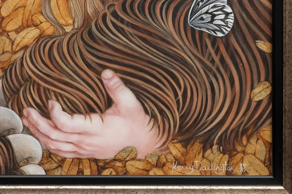Hibernation - Original by artist Kerry Darlington - Wyecliffe Galleries