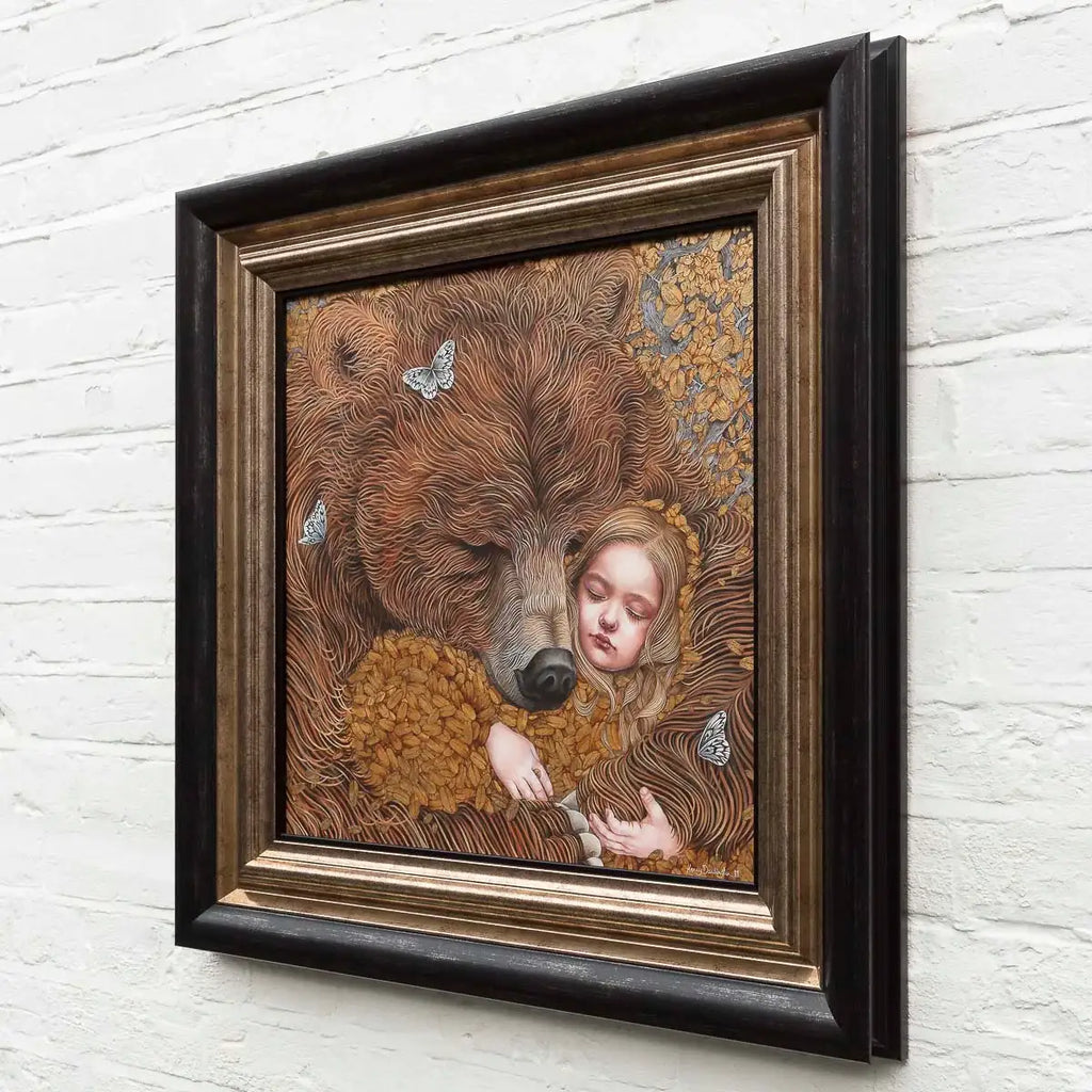 Hibernation - Original by artist Kerry Darlington - Wyecliffe Galleries