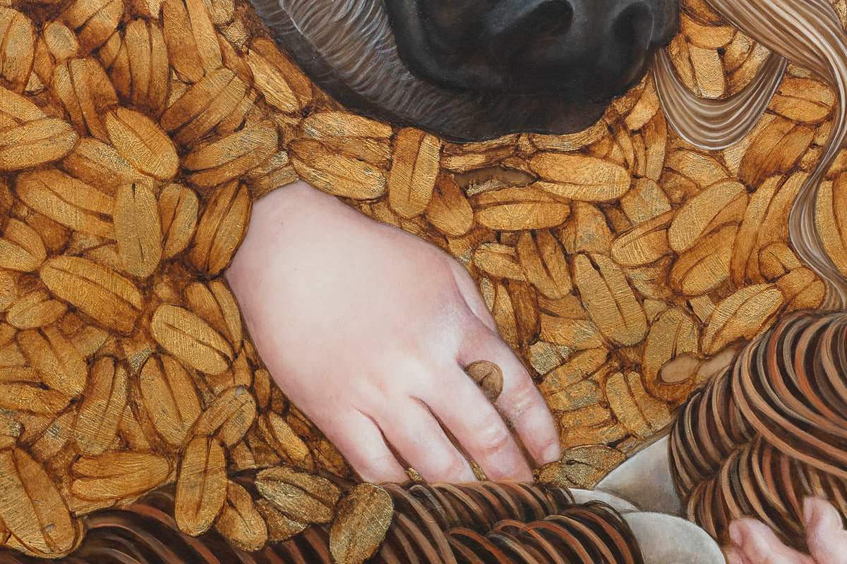 Hibernation - Original by artist Kerry Darlington - Wyecliffe Galleries