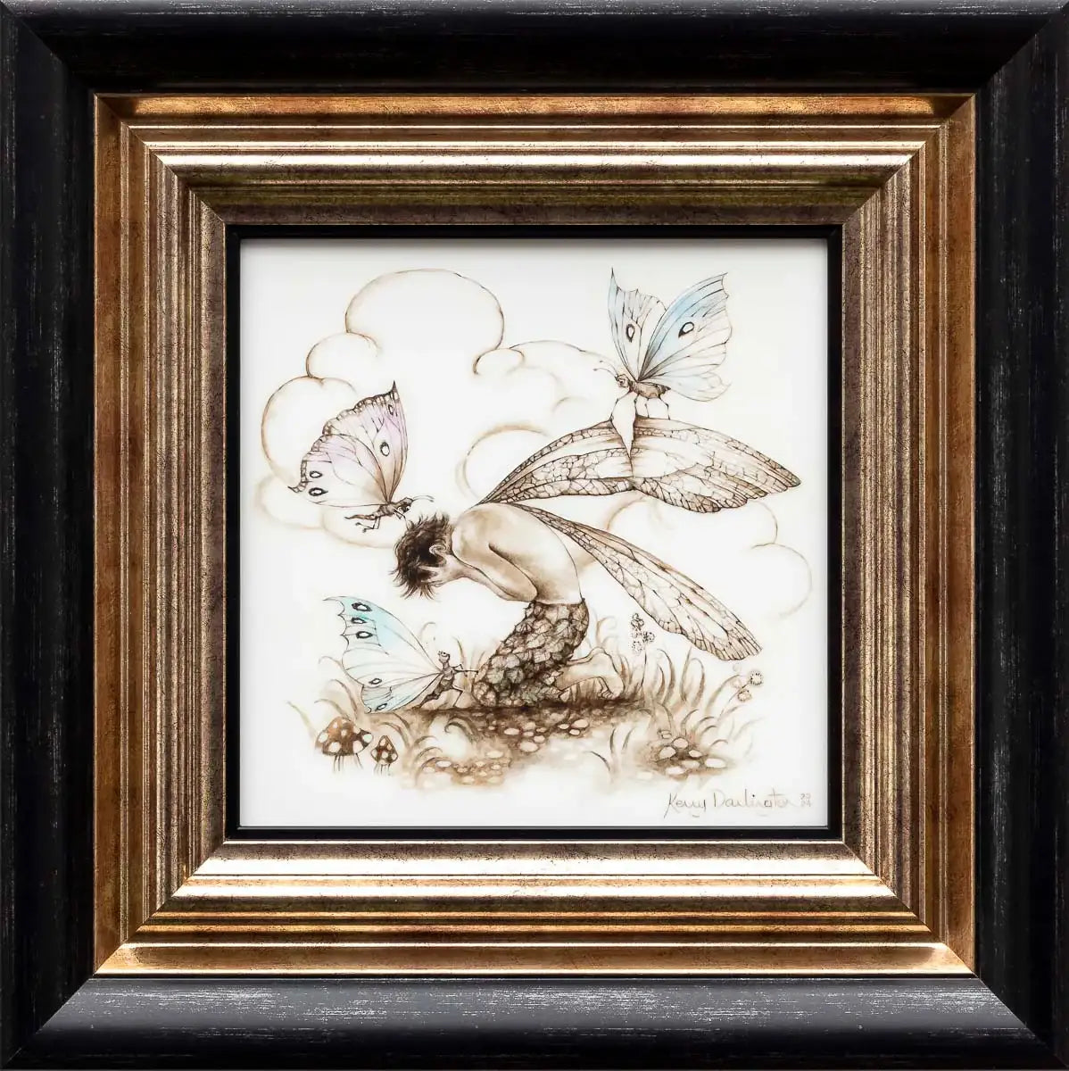 I Will Fix You - Original - SOLD by artist Kerry Darlington - Wyecliffe Galleries