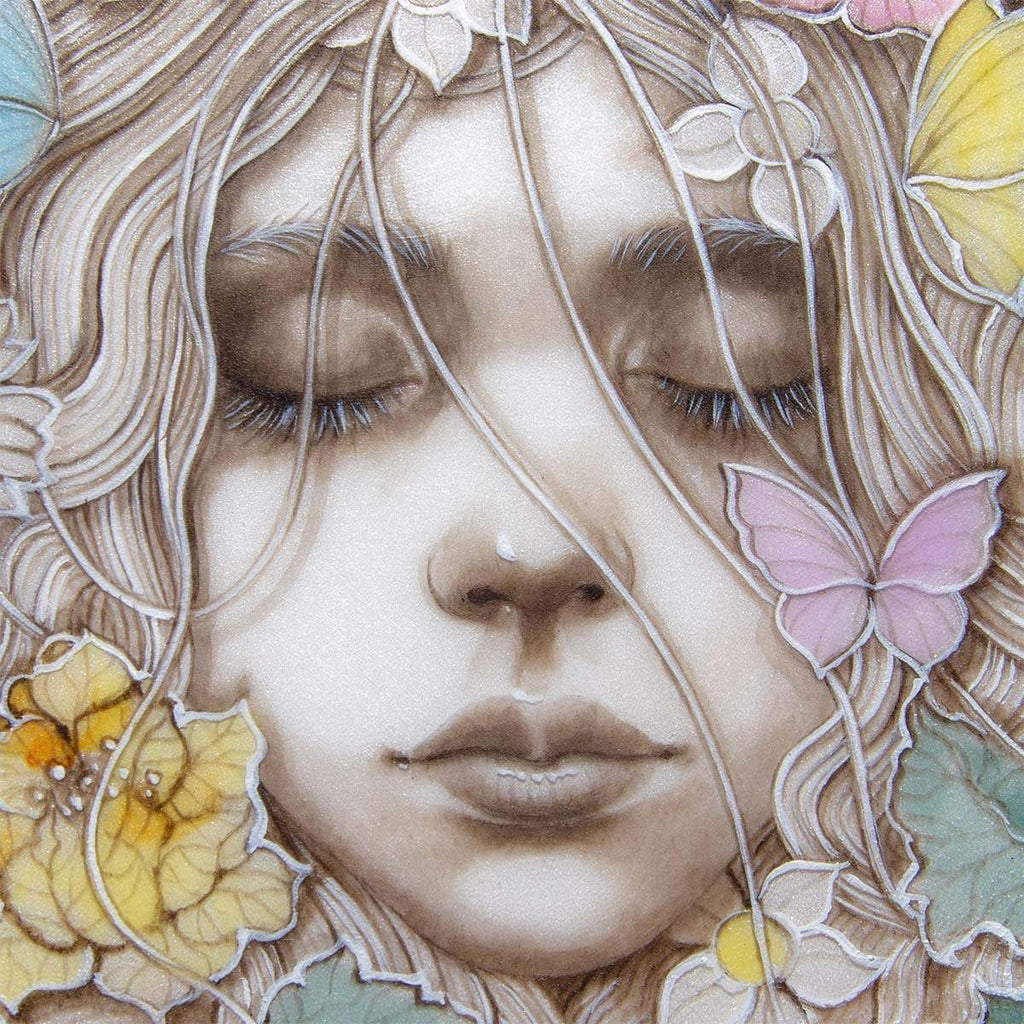 Ivy - Original - SOLD by artist Kerry Darlington - Wyecliffe Galleries