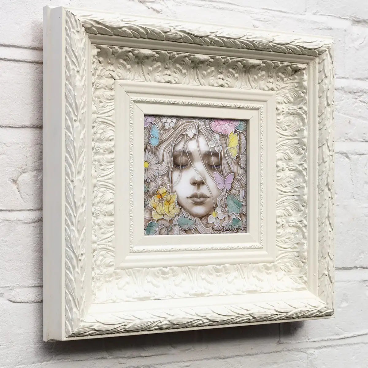 Ivy - Original - SOLD by artist Kerry Darlington - Wyecliffe Galleries