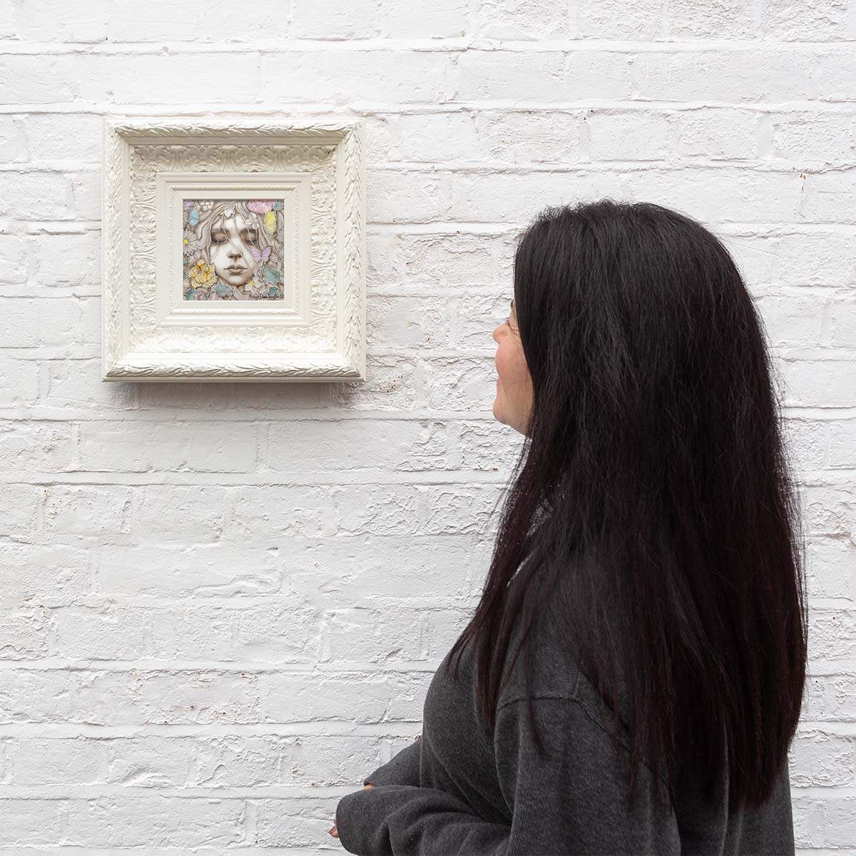 Ivy - Original - SOLD by artist Kerry Darlington - Wyecliffe Galleries