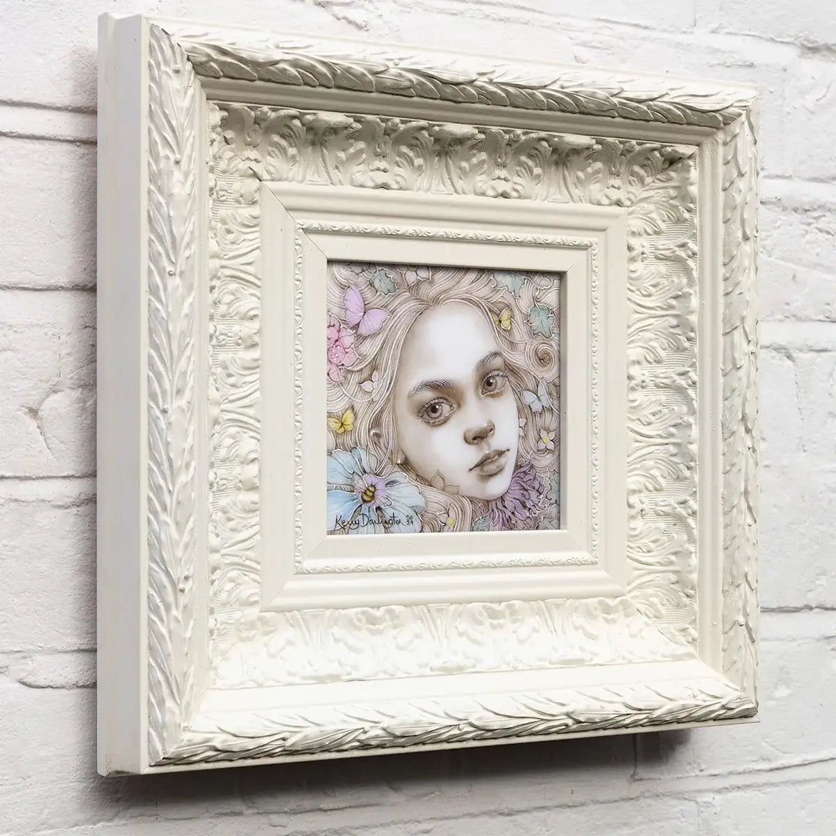 Jasmine - Original - SOLD by artist Kerry Darlington - Wyecliffe Galleries