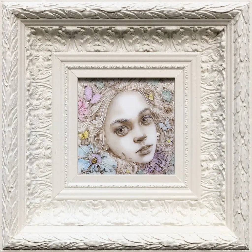 Jasmine - Original - SOLD by artist Kerry Darlington - Wyecliffe Galleries