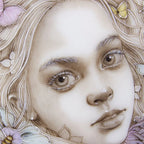 Jasmine - Original - SOLD by artist Kerry Darlington - Wyecliffe Galleries