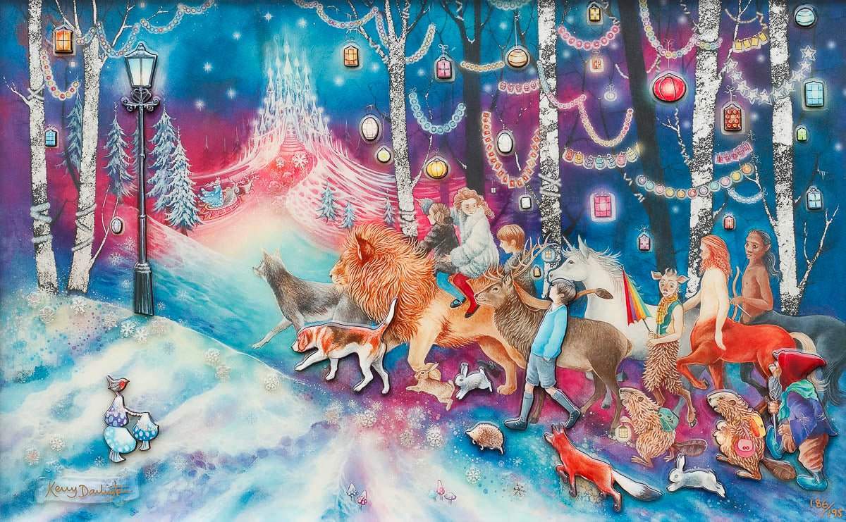 Journey to the Ice Palace - Edition by artist Kerry Darlington - Wyecliffe Galleries