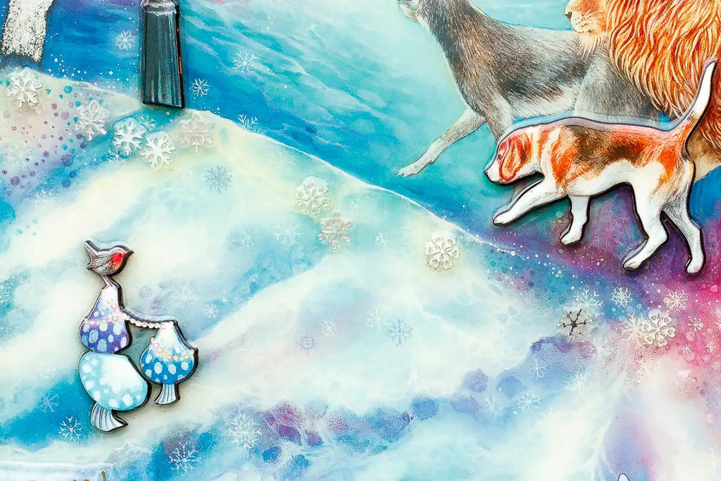 Journey to the Ice Palace - Edition by artist Kerry Darlington - Wyecliffe Galleries