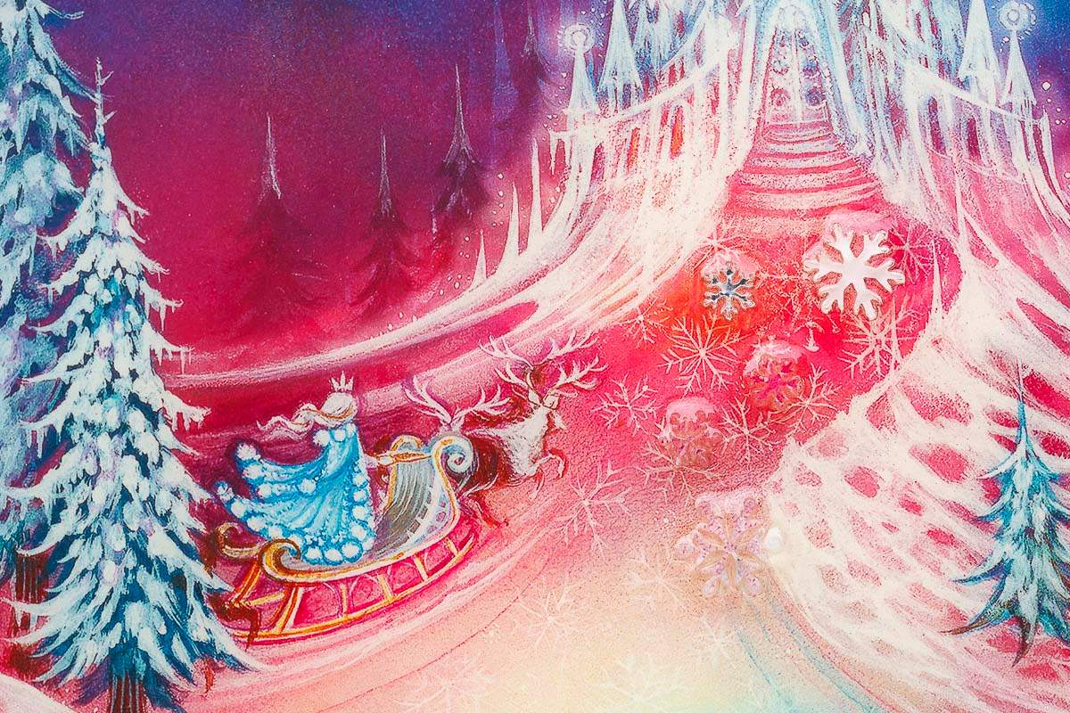 Journey to the Ice Palace - Edition by artist Kerry Darlington - Wyecliffe Galleries