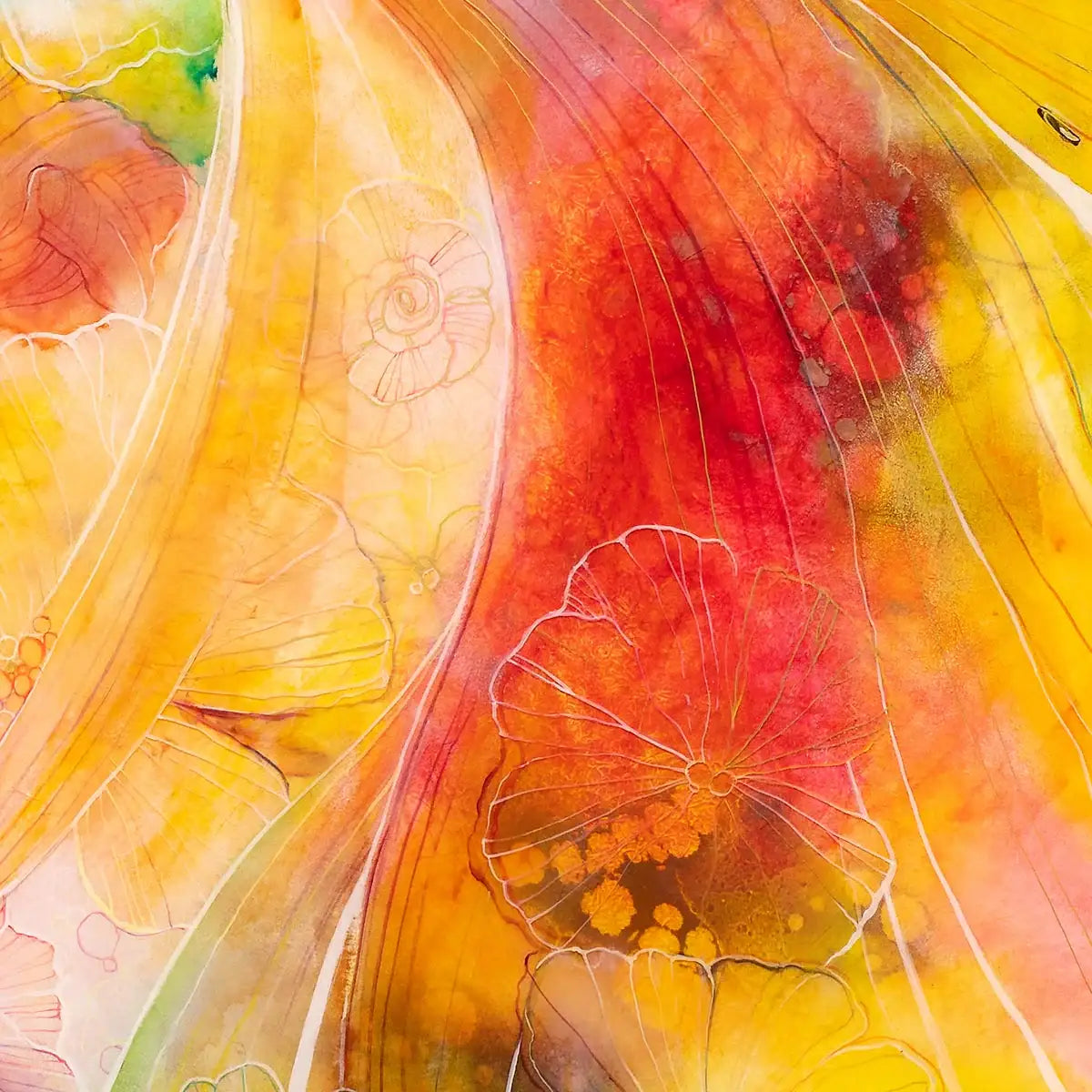 Kaleidoscope - Original by artist Kerry Darlington - Wyecliffe Galleries