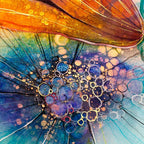 Kaleidoscope - Original by artist Kerry Darlington - Wyecliffe Galleries