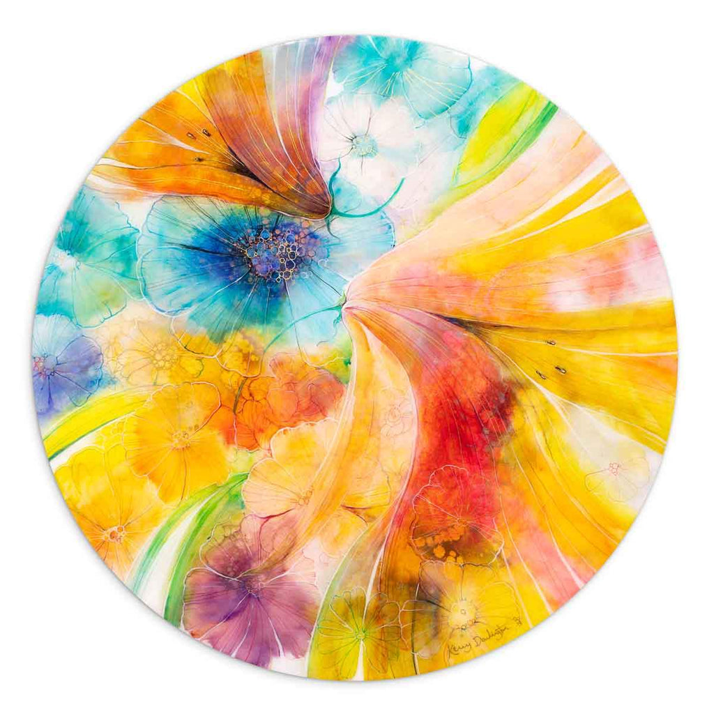 Kaleidoscope - Original by artist Kerry Darlington - Wyecliffe Galleries