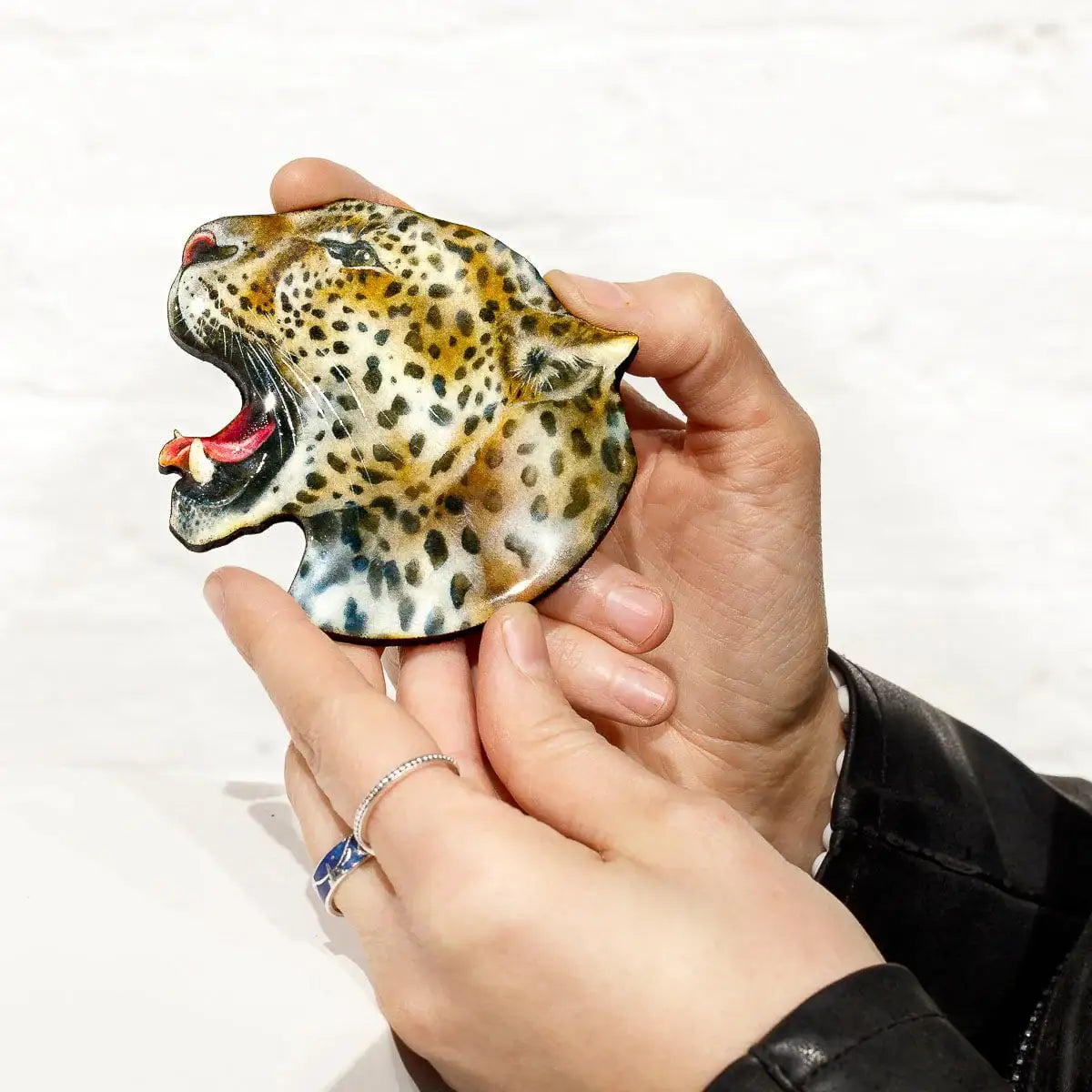 Leopardess - Edition by artist Kerry Darlington - Wyecliffe Galleries