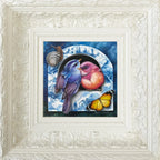 Lovebirds - Original - SOLD by artist Kerry Darlington - Wyecliffe Galleries