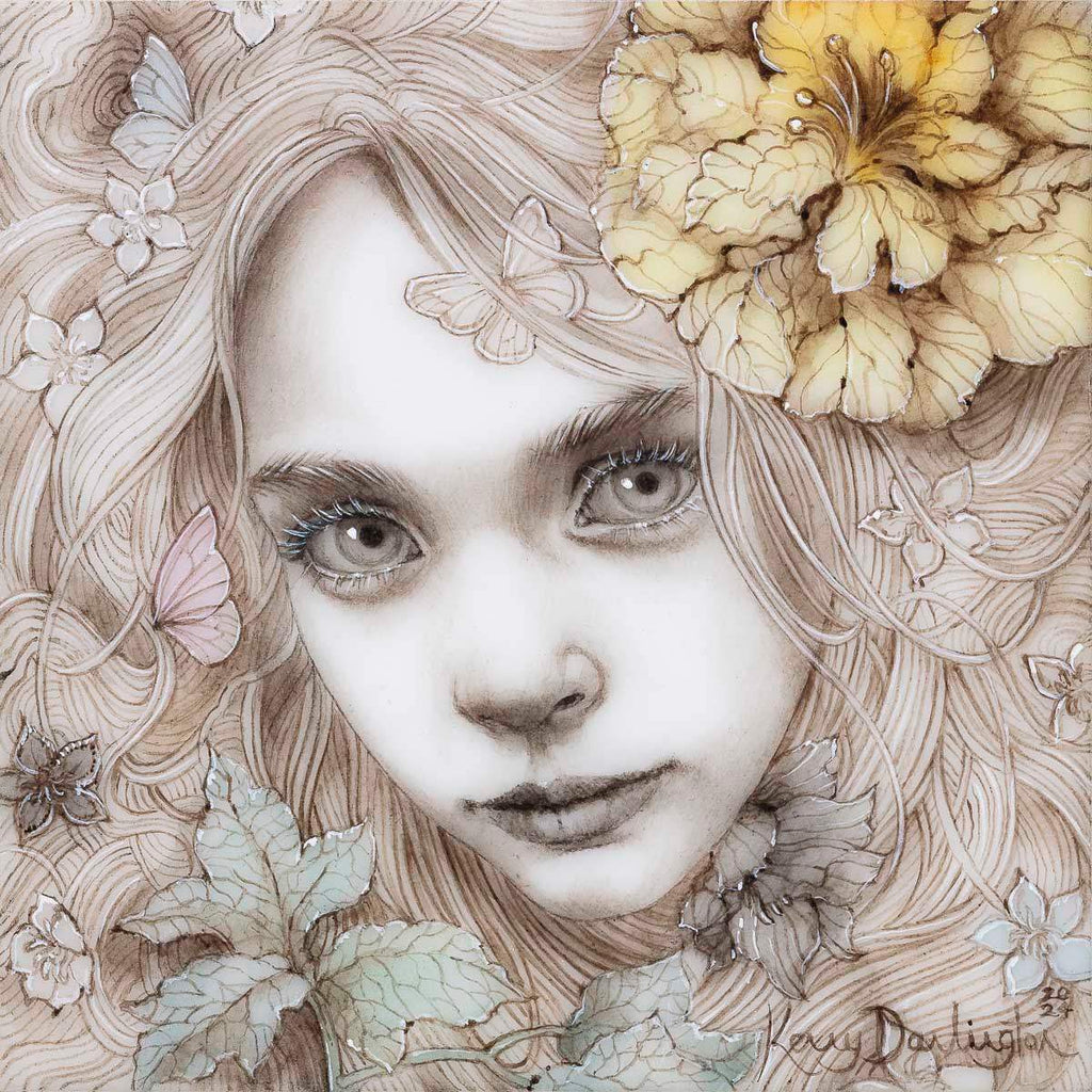 Marguerite - Edition by artist Kerry Darlington - Wyecliffe Galleries