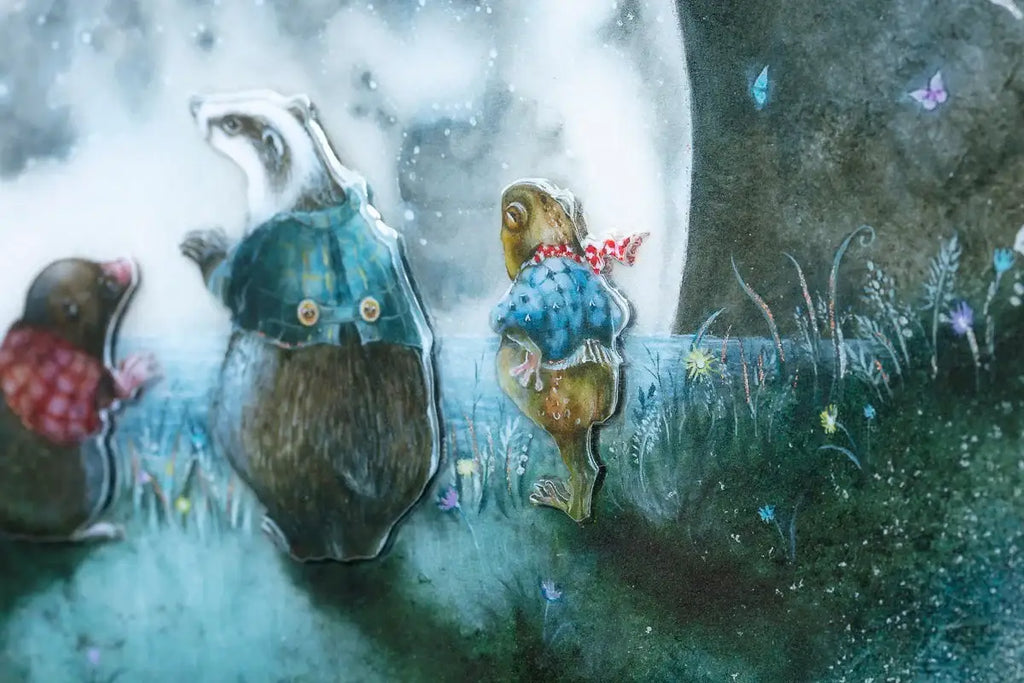 Moongazing In The Willows - Edition by artist Kerry Darlington - Wyecliffe Galleries