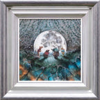 Moongazing In The Willows - Original - SOLD by artist Kerry Darlington - Wyecliffe Galleries