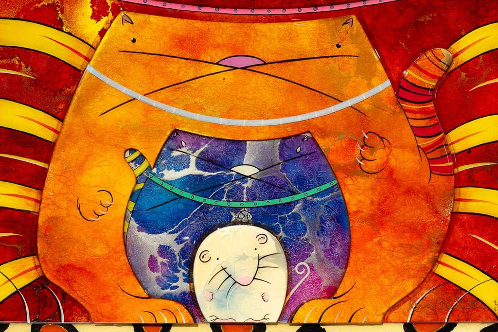 Mouse Trap - Original by artist Kerry Darlington - Wyecliffe Galleries