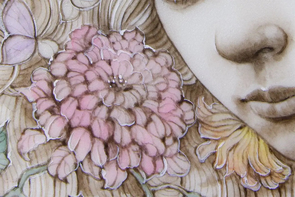 Niamh - Original - SOLD by artist Kerry Darlington - Wyecliffe Galleries