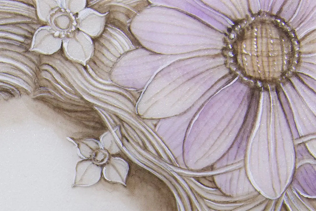 Niamh - Original - SOLD by artist Kerry Darlington - Wyecliffe Galleries