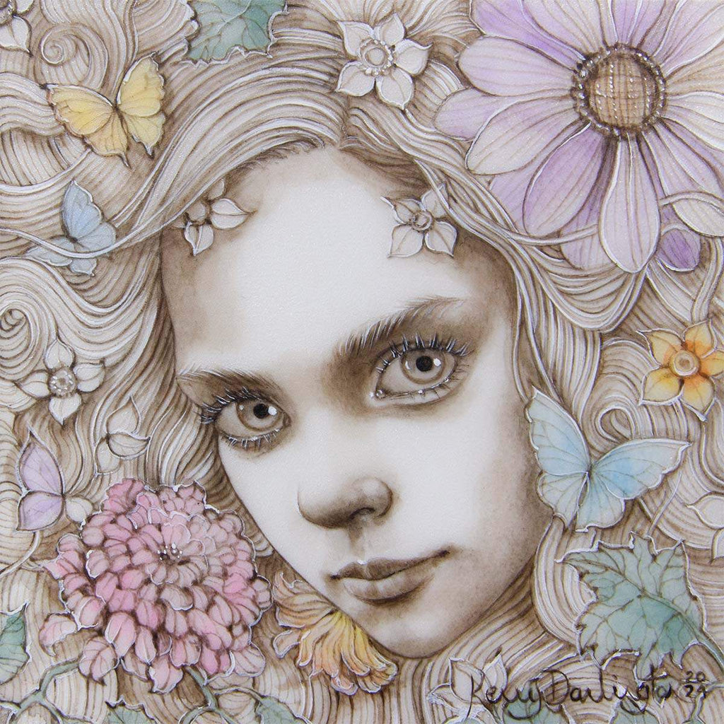 Niamh - Original - SOLD by artist Kerry Darlington - Wyecliffe Galleries