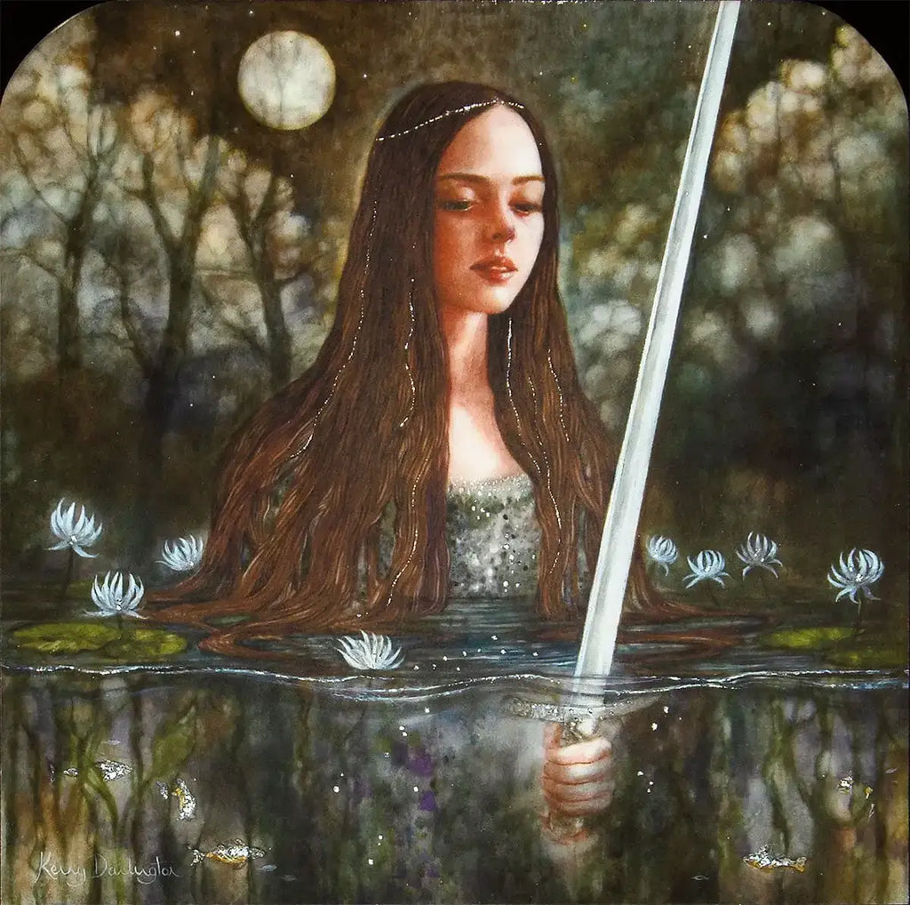 Nimue - Edition by artist Kerry Darlington - Wyecliffe Galleries