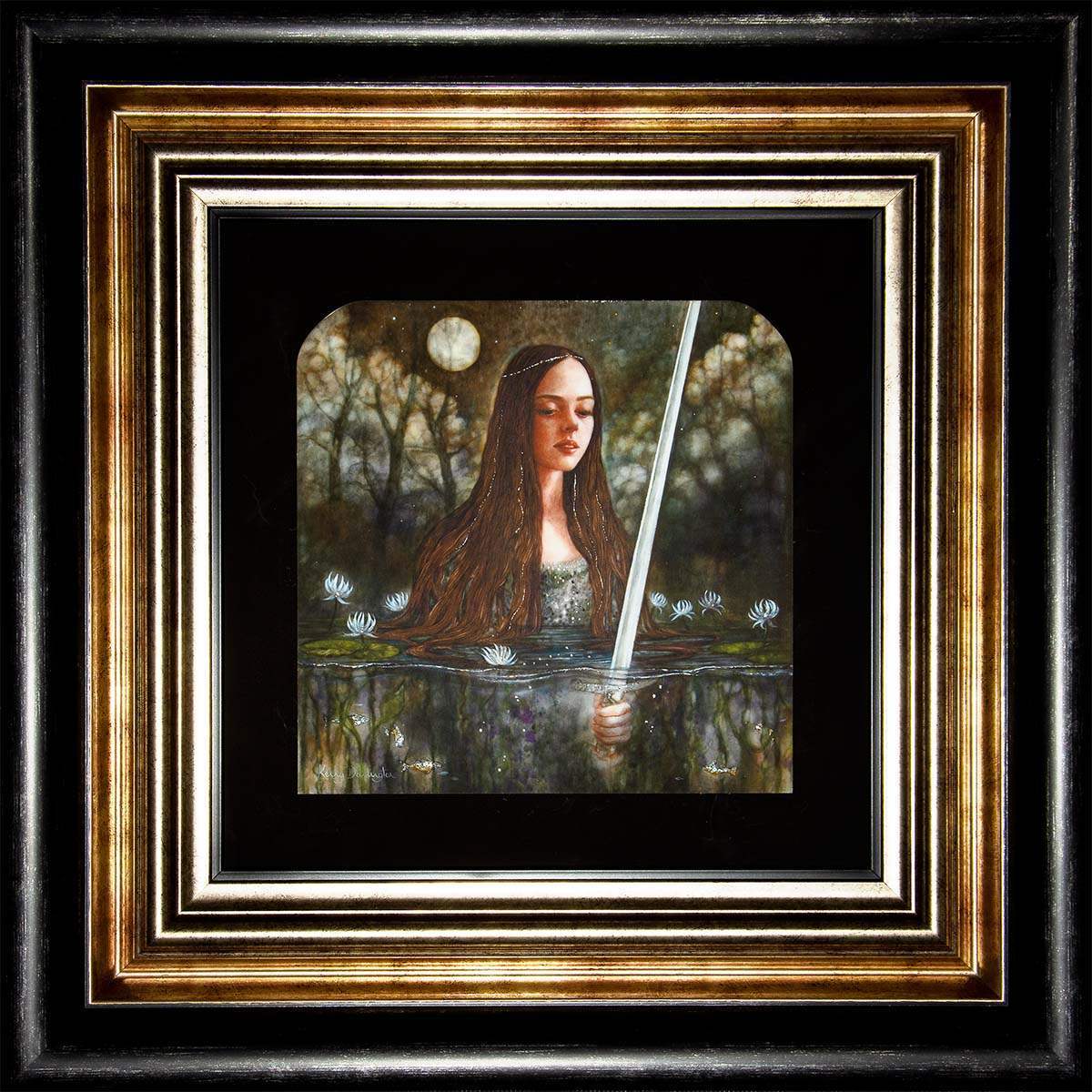 Nimue - Edition by artist Kerry Darlington - Wyecliffe Galleries