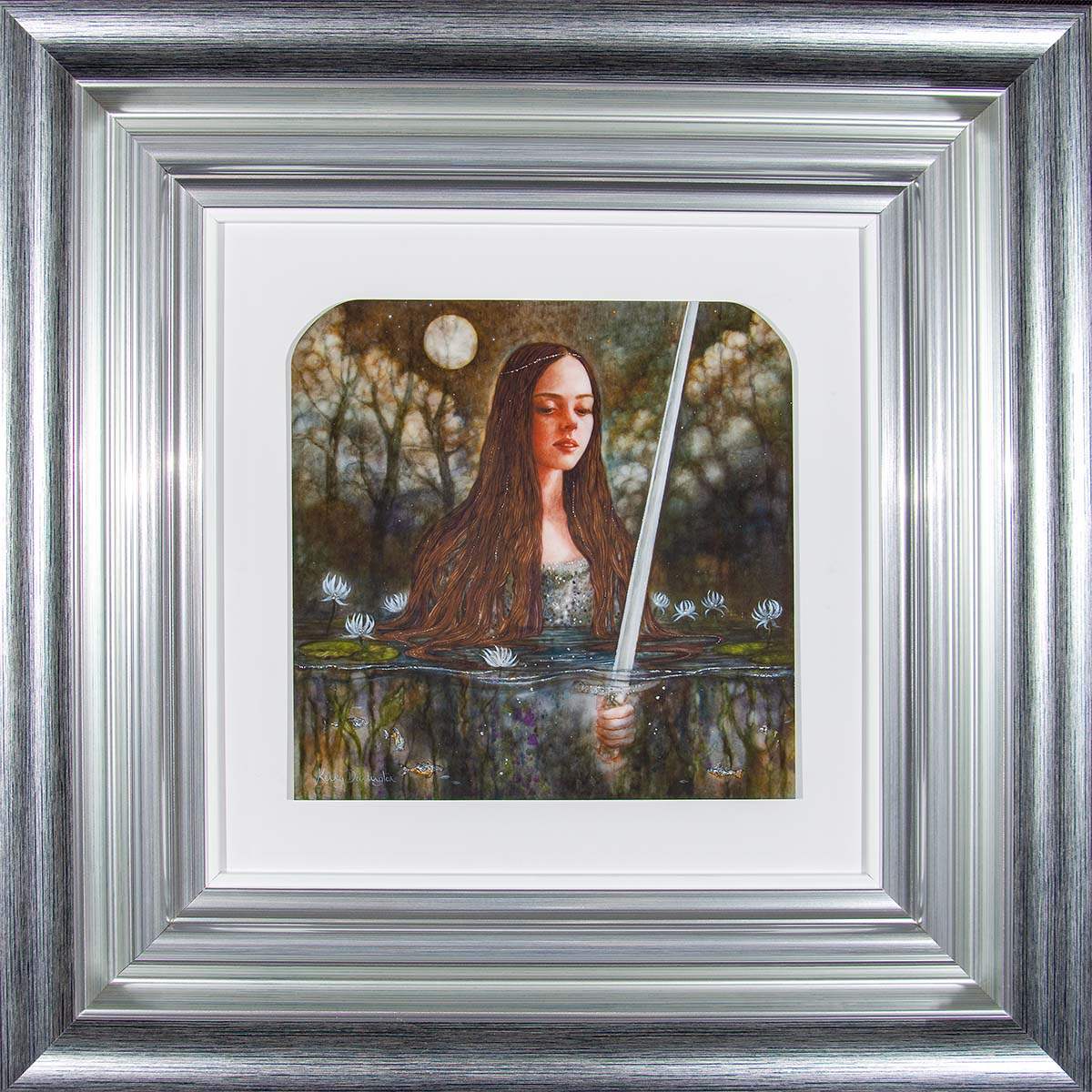 Ophelia and Nimue - Matching Edition Set by artist Kerry Darlington - Wyecliffe Galleries